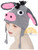 Crochet Children's Animal Hats for Babies / Children - Donkey - 16752225