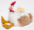Alpaca Fur Chicken - Alpaca Fur Stuffed Animal - Mixed Colors - 15981609