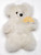 "Chico Bear" Alpaca Teddy Bear - White - 15582001