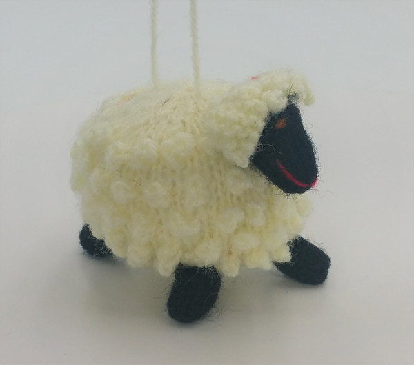 Stuffed Sheep Ornament - 15941715