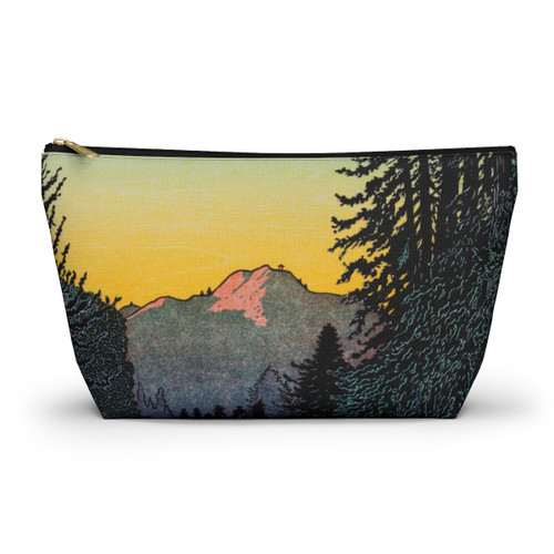 Tom Killion copyright 2016 print Accessory Pouch w T-bottom in two sizes