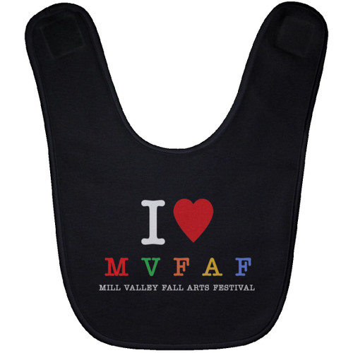 I LOVE MILL VALLEY FALL ARTS FESTIVAL BIB