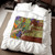 Hilary Williams, "Golden Beams" fleece throw blanket in two sizes