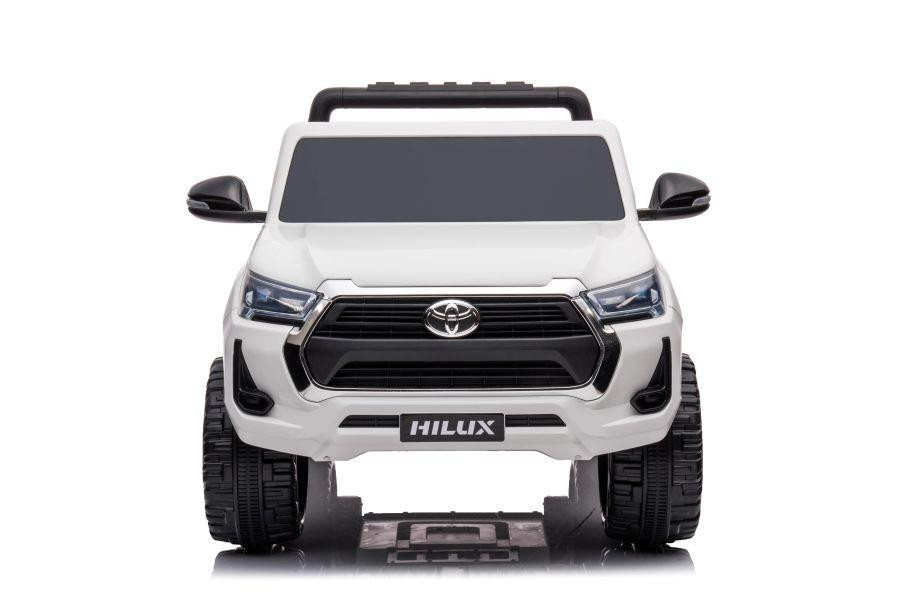 White Ride On Toyota Hilux 12V Electric Ride On Jeep White