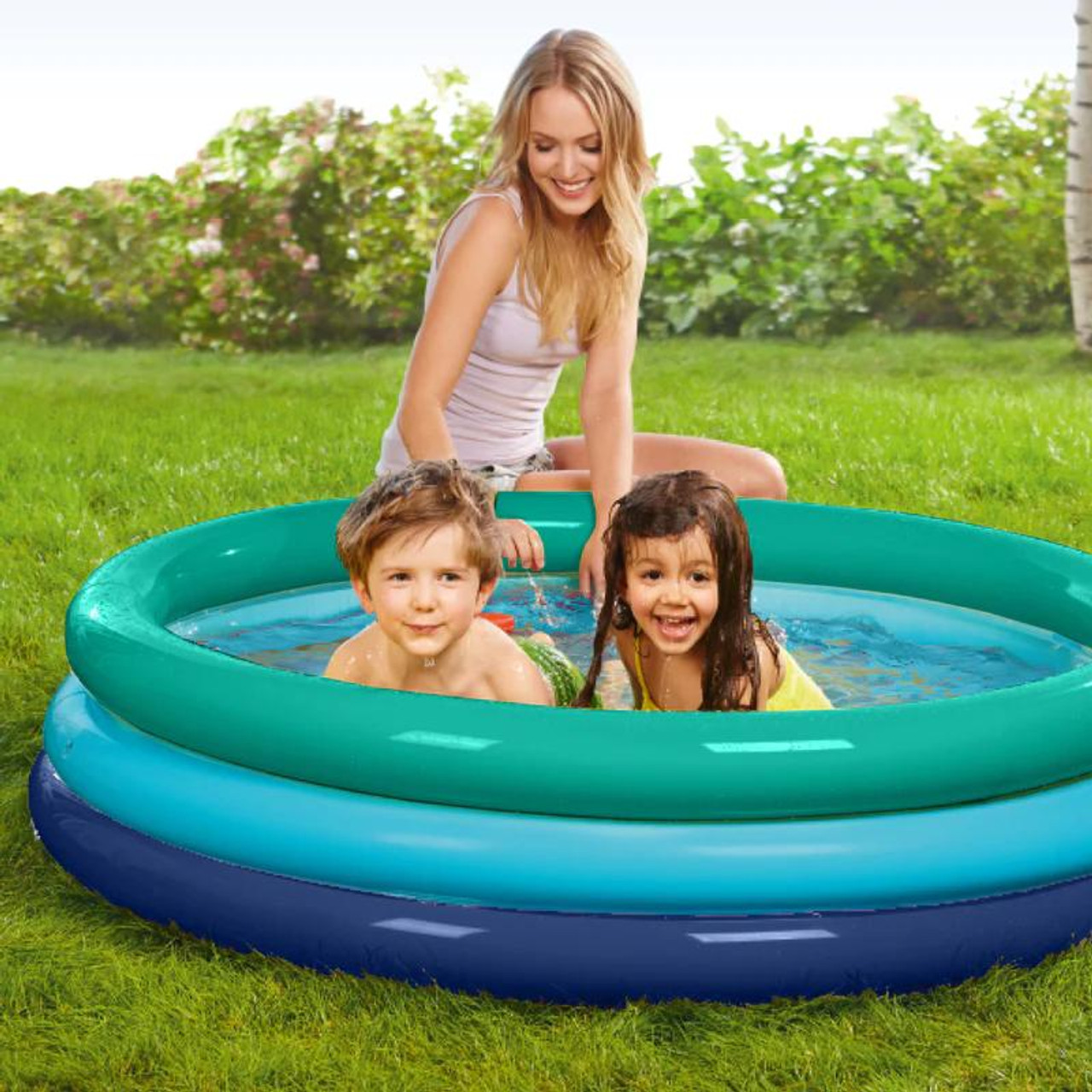 TP Three Ringed Outdoor Paddling Pool