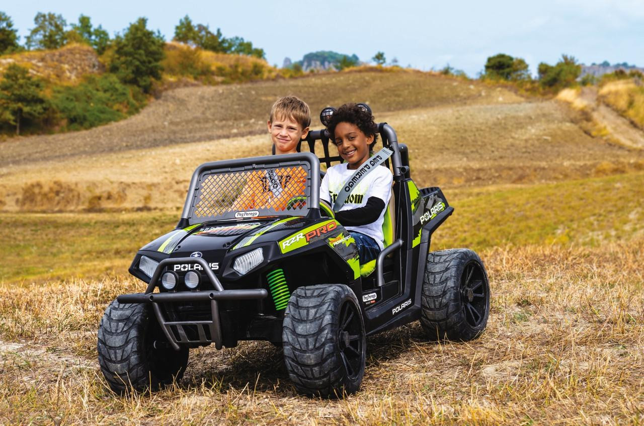 Peg Perego Polaris RZR Green Shadow Pro 24V Electric Ride On