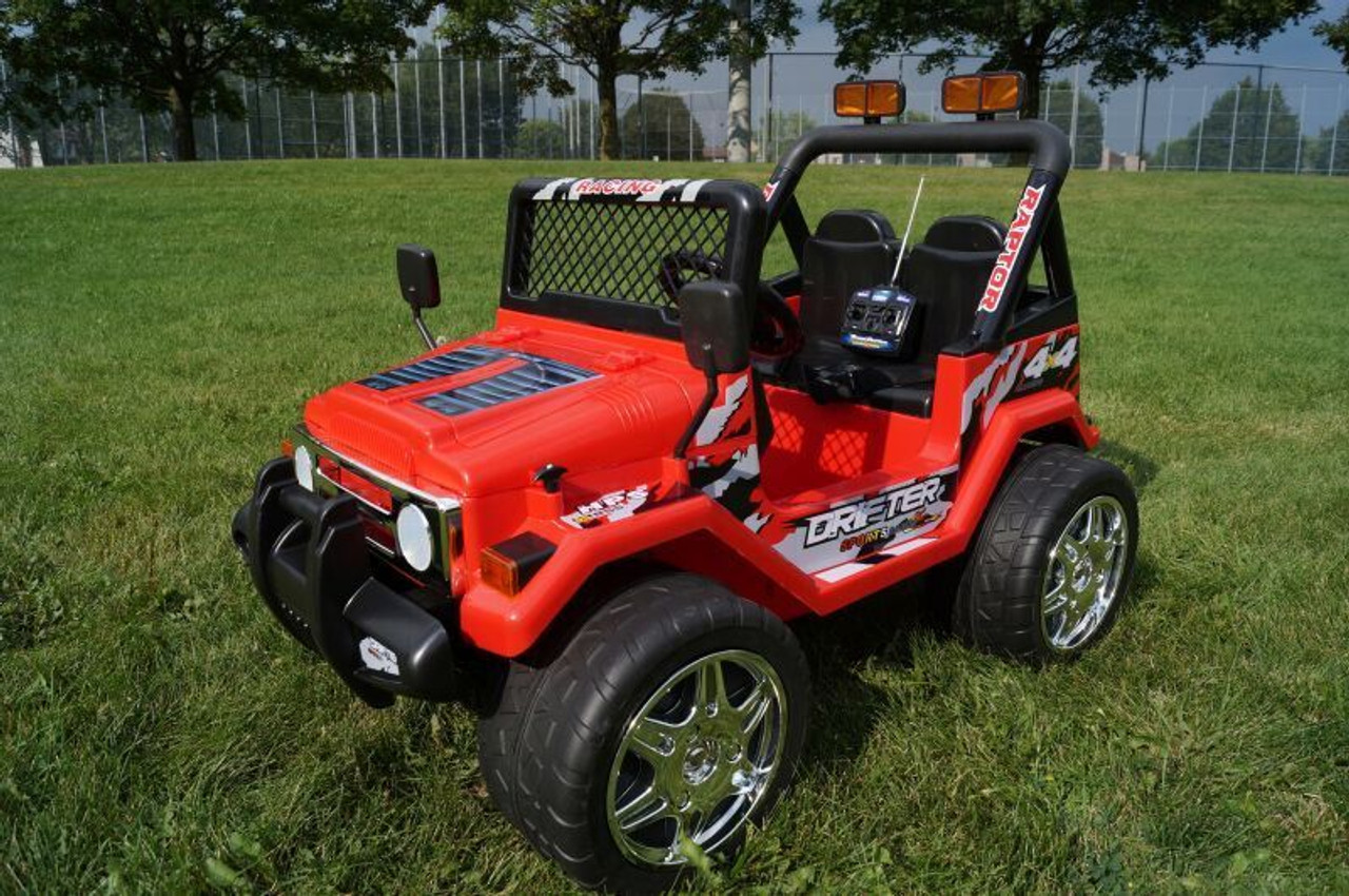 raptor ride on jeep