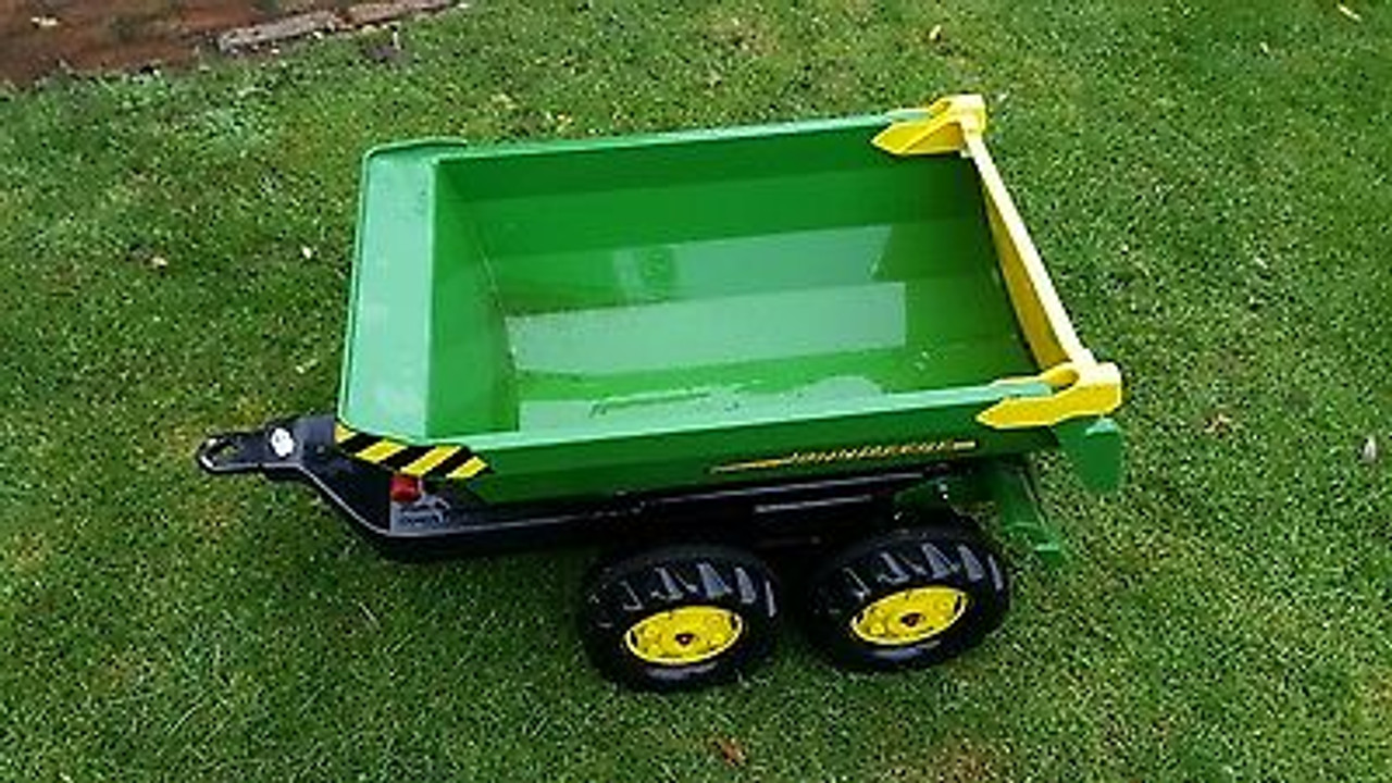 john deere tricycle with dump