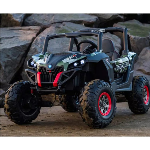 Ground Commander 24V Electric Ride On Buggy Army - XMX603-ARMY-24V-EV - Funstuff.ie Ireland UK