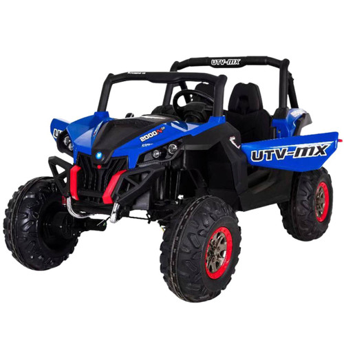 Funstuff Ground Commander 24V Electric Ride On Buggy Blue 