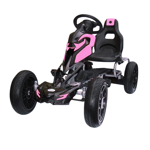 Funstuff Thunder Eva Rubber Wheel Go Kart Pink