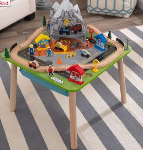 Rocky Mountain Train Set & Table