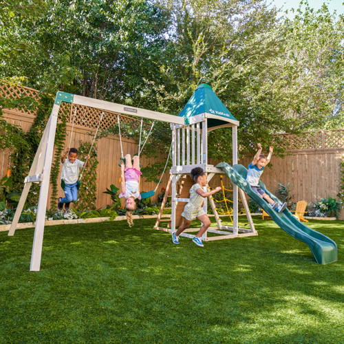 Kidkraft Emerald Challenge Swing Set (F29550E)