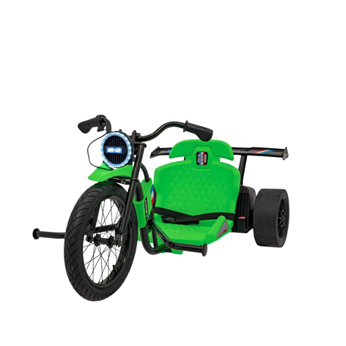 Funstuff Drift 24V Electric Ride On Trike Green
