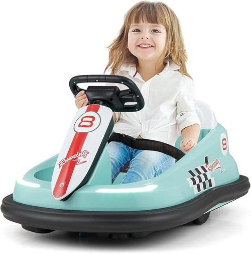 Funstuff BumperBoo 6V Bumper Car Green 