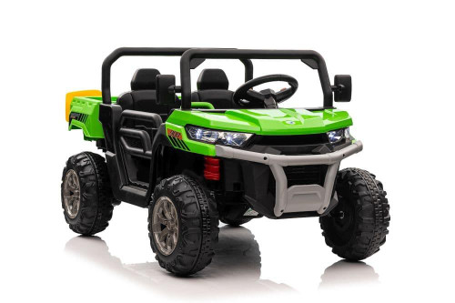 Funstuff AgriBuddy With Rear Tipper 12V Electric Ride On Buggy Green 