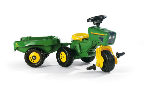 John Deere Rolly John Deere Trike Tricycle & Trailer 