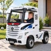 Mercedes Licensed Mercedes Benz Actros 24V Electric Ride On Truck White 