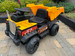 JCX 12V Electric Ride On Hydraulic Loader Dumper Yellow