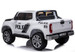 Licensed Mercedes Benz X Class Police 24V Electric Ride On Jeep Black