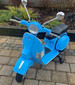 Vespa Licensed Vespa 12V Electric Ride On Motorbike Blue 