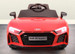 Audi Licensed Audi R8 Spyder 12V Electric Ride On Car Red 
