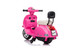 Vespa Licensed Vespa 6V Electric Ride On Motorbike Pink 