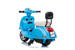 Vespa Licensed Vespa 6V Electric Ride On Motorbike Blue 