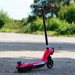 Whizza Prizm Kids 12V Electric Scooter with Flashlights and Headlight Red 