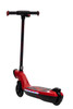 Whizza Prizm Kids 12V Electric Scooter with Flashlights and Headlight Red 