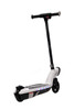 Whizza Prizm Kids 12V Electric Scooter with Flashlights and Headlight (White) 