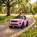 Jaguar Land Rover Range Rover Evoque 12V Electric Ride On Jeep Pink 