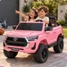  Toyota Hilux 12V Electric Ride On Jeep Pink 