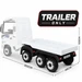 Mercedes Actros Trailer White