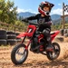 Funstuff Dirt Race Scrambler 24V Electric Ride On Motorbike Red 