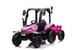 AgriPow 24V Electric Ride On Tractor with Trailer Pink BLT-206-PINK Funstuff.ie Ireland UK