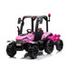 Funstuff AgriPower 24V Electric Ride On Tractor with Trailer Pink 