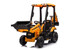  JCB Digger 12V Electric Ride On Tractor with Loader Backhoe 