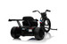 Funstuff Drift 24V Electric Ride On Trike Black  Funstuff Drift 24V Electric Ride On Trike Black