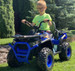 Funstuff Desert Commander 24V Electric Ride On Quad Blue 