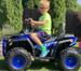 Funstuff Desert Commander 24V Electric Ride On Quad Blue 