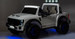  Ford Super Duty F450 24V Electric Ride On Jeep White 