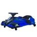 Funstuff Drift Rider 360 24V Electric Go Kart Blue with EVA Rubber Wheels 