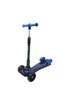 MistX 3 Wheel Foldable Kids Push Vapour Scooter Blue