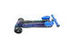 Funstuff MistX 3 Wheel Foldable Kids Push Scooter Blue 