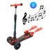 Funstuff MistX 3 Wheel Foldable Kids Push Vapour Scooter Red 