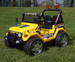 Drifter Raptor Powerful 12V Two Seater 4x4 Electric Ride on Jeep (Yellow)