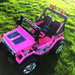 Drifter Raptor Powerful 12V Two Seater 4x4 Kids Electric Ride on Jeep (Pink)