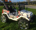 Drifter Raptor Powerful 12V Two Seater 4x4 Electric Ride on Jeep (White)