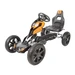Funstuff Thunder Eva Rubber Wheel Go Kart Orange 